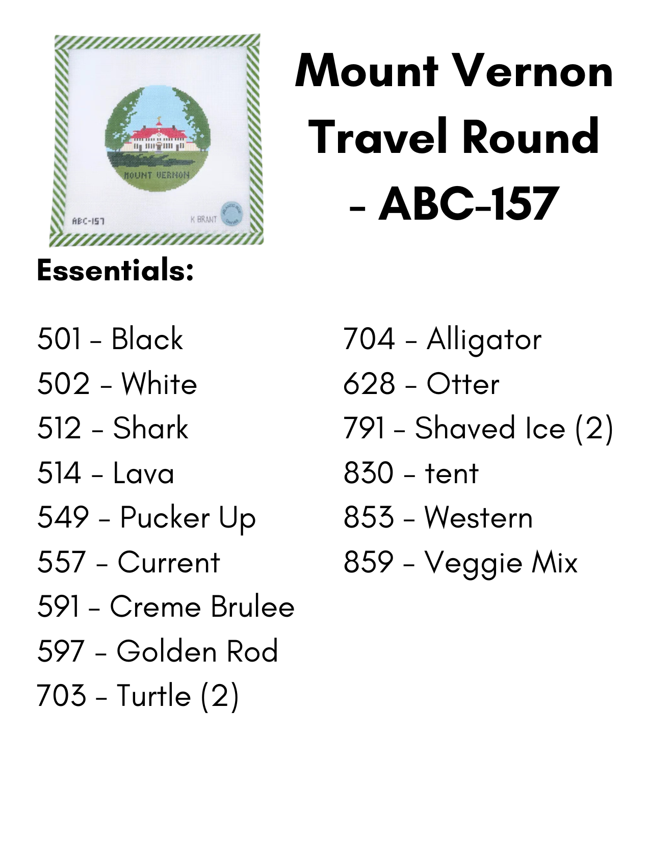 Mount Vernon Travel Round