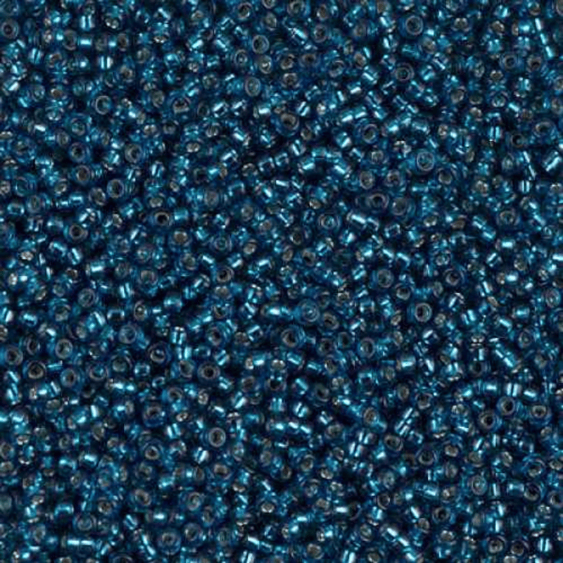 Blue Miyuki Seed Beads Size 15 #1425