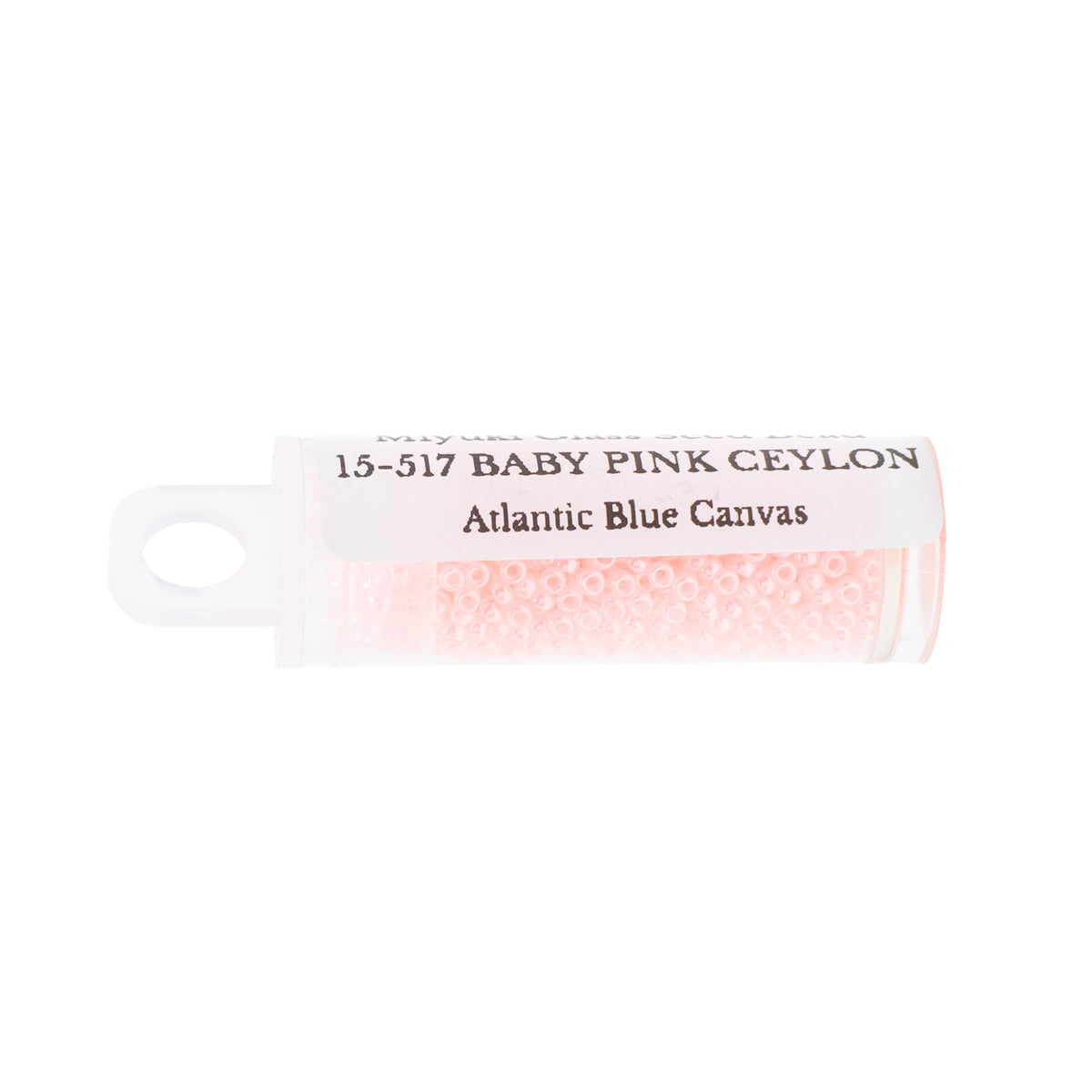 Baby Pink Ceylon Miyuki Seed Beads Size 15 #517