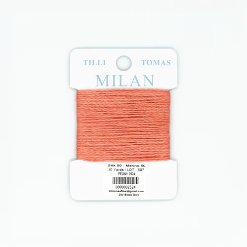 Tilli Tomas Milan Card - Peony