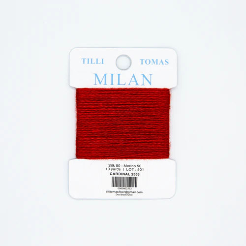 Tilli Tomas Milan Card - Cardinal