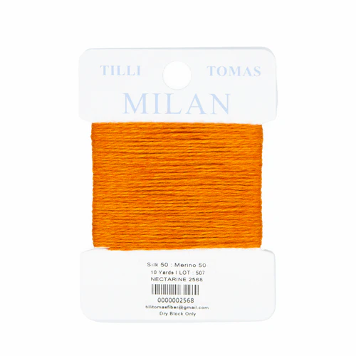 Tilli Tomas Milan Card - Nectarine