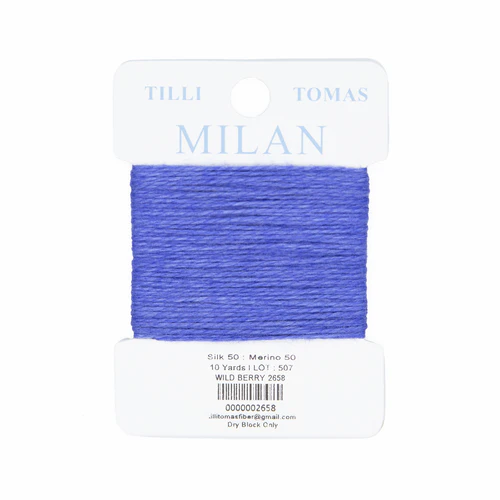 Tilli Tomas Milan Card - Wild Berry