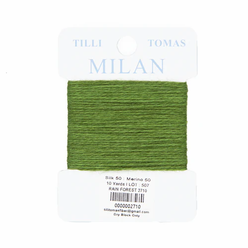 Tilli Tomas Milan Card - Rain Forest