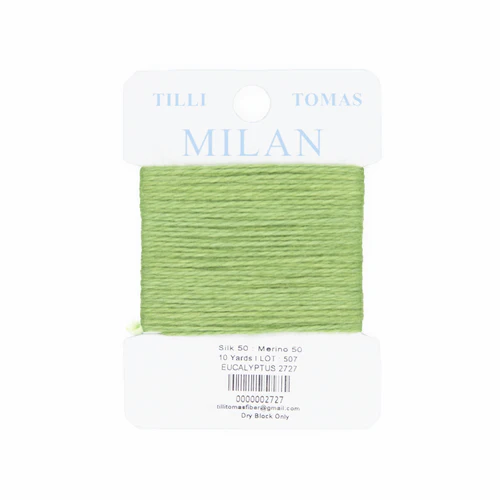 Tilli Tomas Milan Card - Eucalyptus