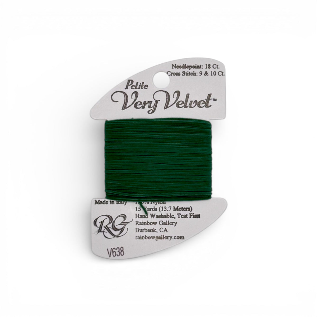 Petite Very Velvet - Dark Sea Green V638