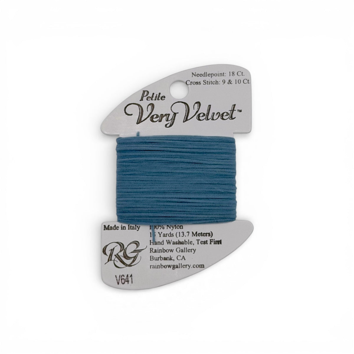 Petite Very Velvet - Lite Antique Blue V641