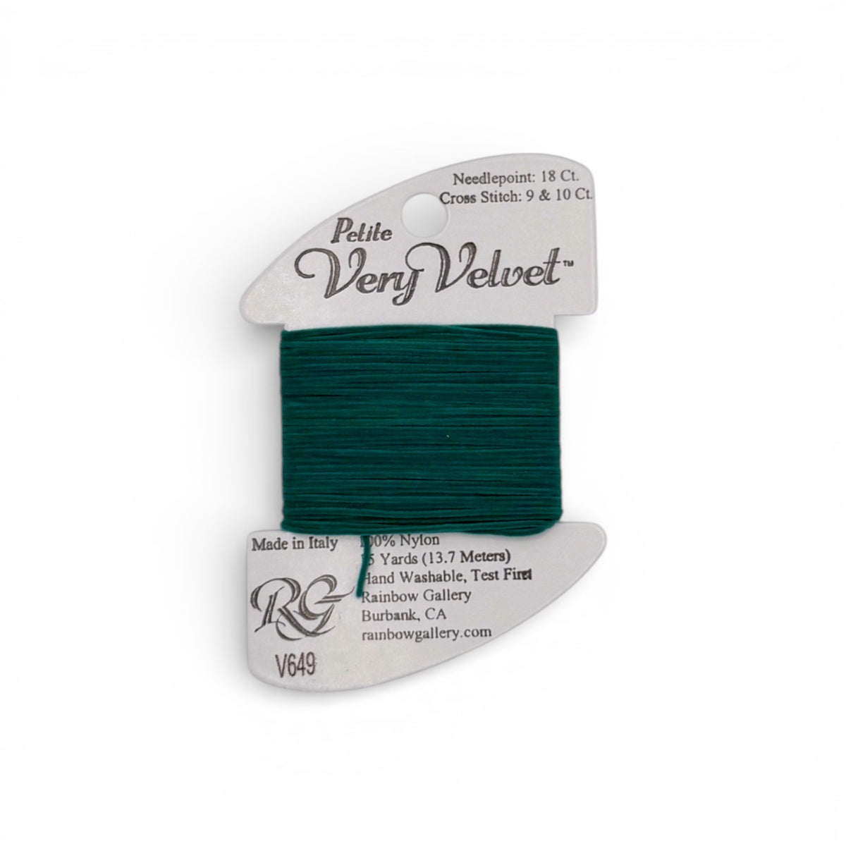 Petite Very Velvet - Teal V649