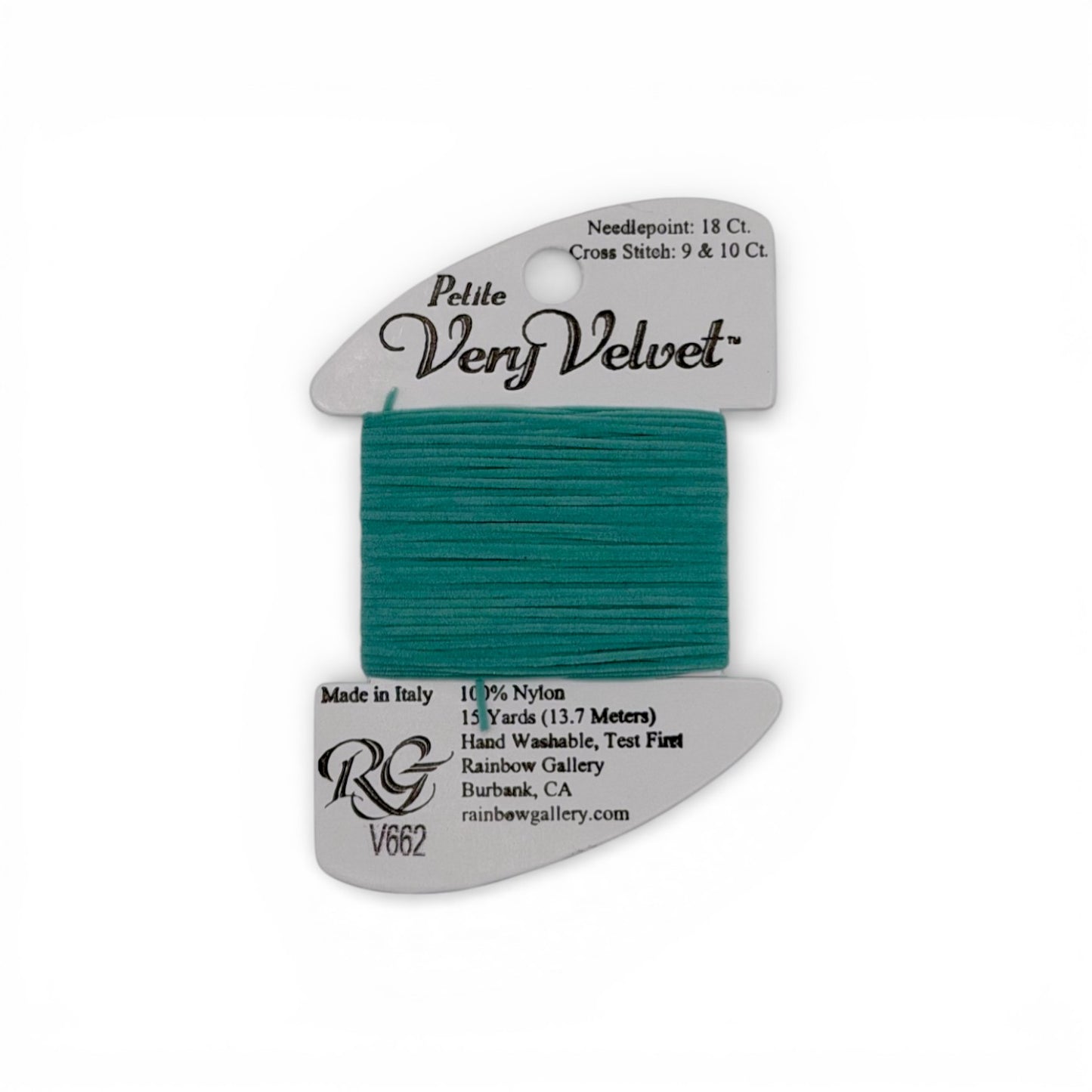 Petite Very Velvet - Green Aqua V662