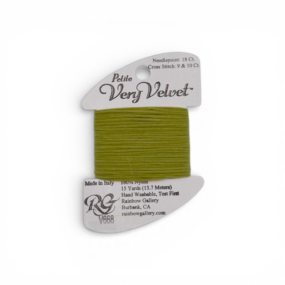 Petite Very Velvet - Lite Olive V668