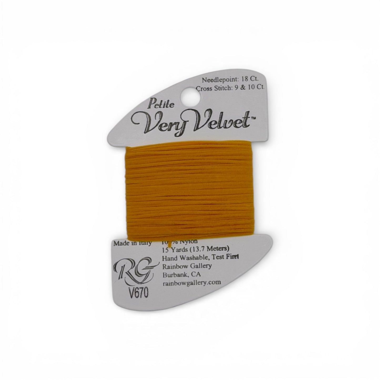 Petite Very Velvet - Yellow Gold V670