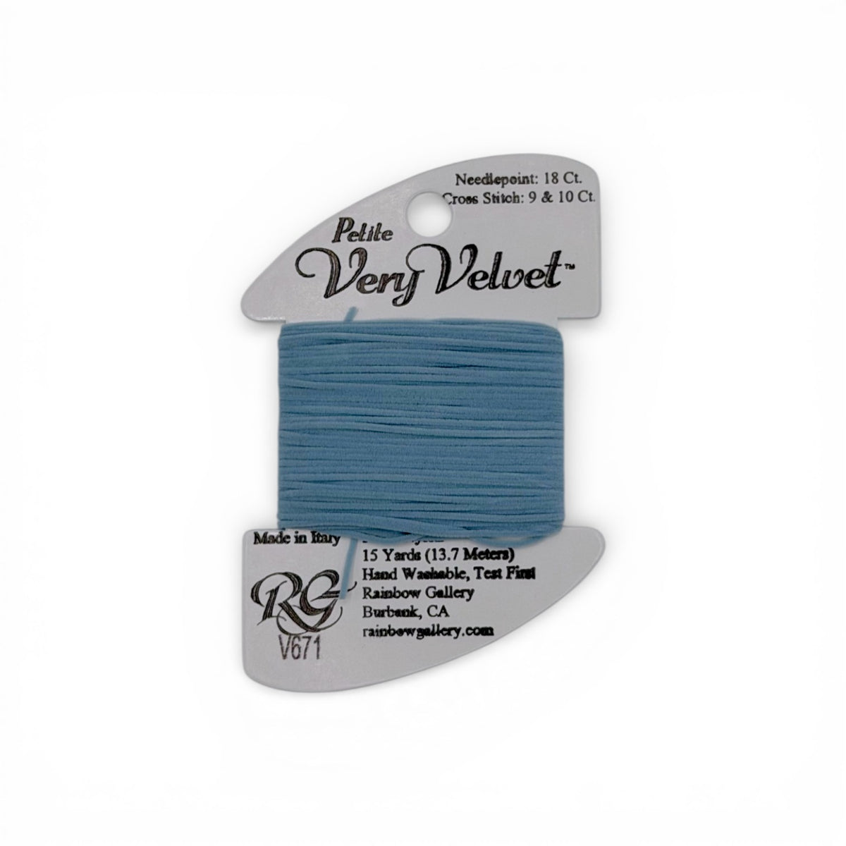 Petite Very Velvet - Powder Blue V671