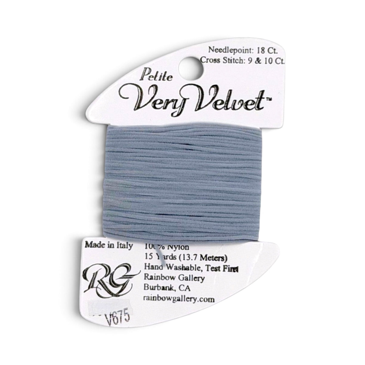 Petite Very Velvet - Pearl Gray V675