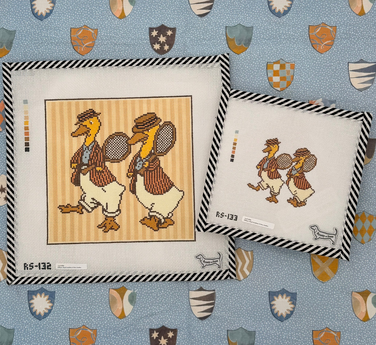 Tennis Ducks Large (Cecil Aldin)