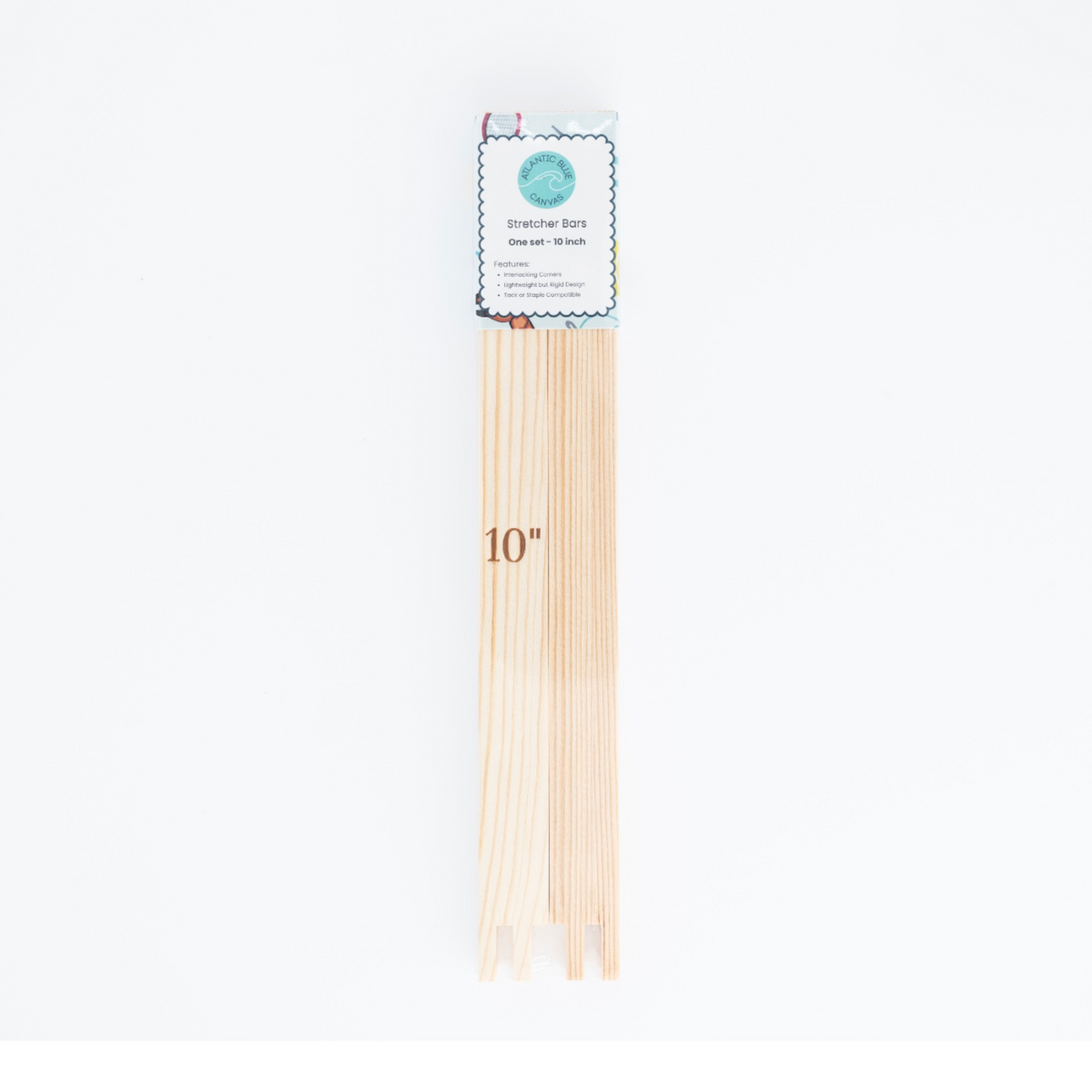 Atlantic Blue Canvas Stretcher Bars - Regular