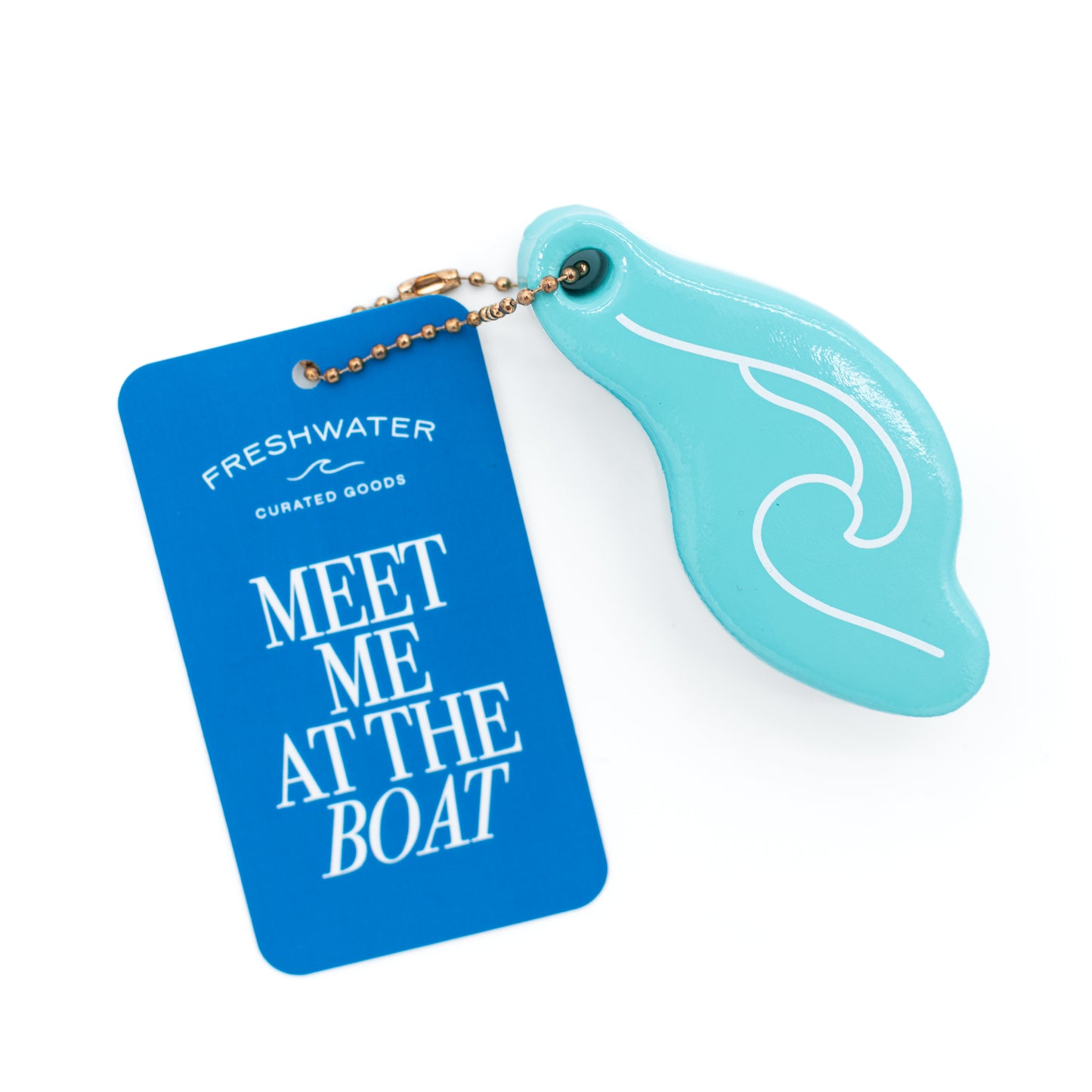 ABC Wave Floatie Keychain