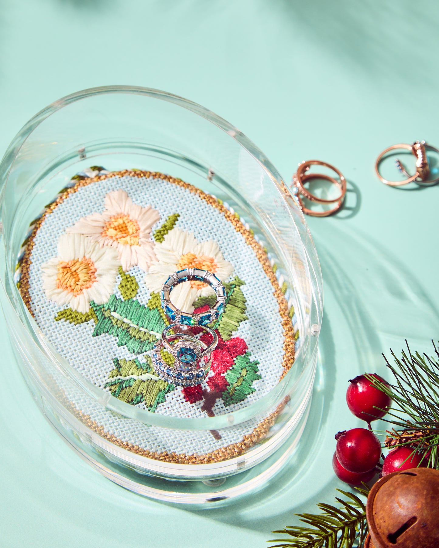 Acrylic Oval Tray