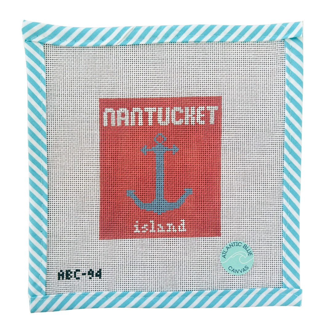 Nantucket travel book - Atlantic Blue Canvas