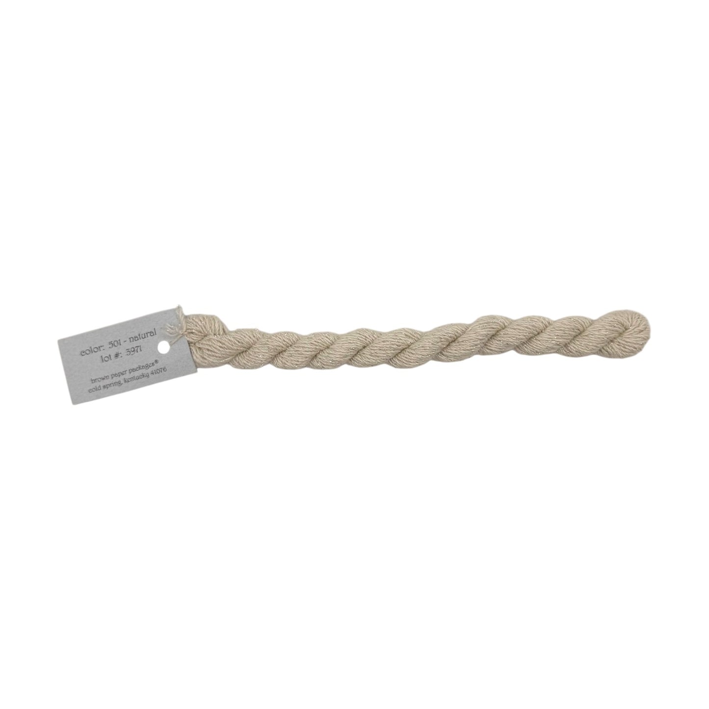 Silk & Ivory Skein - Stardust Natural - 501