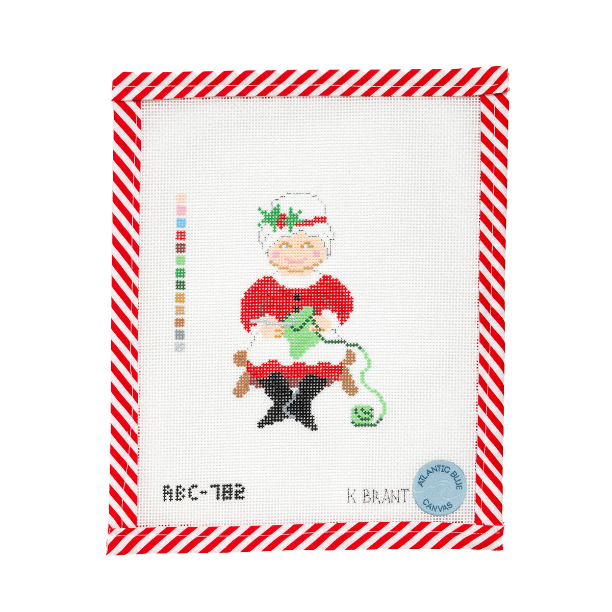 Crocheting Mrs. Claus