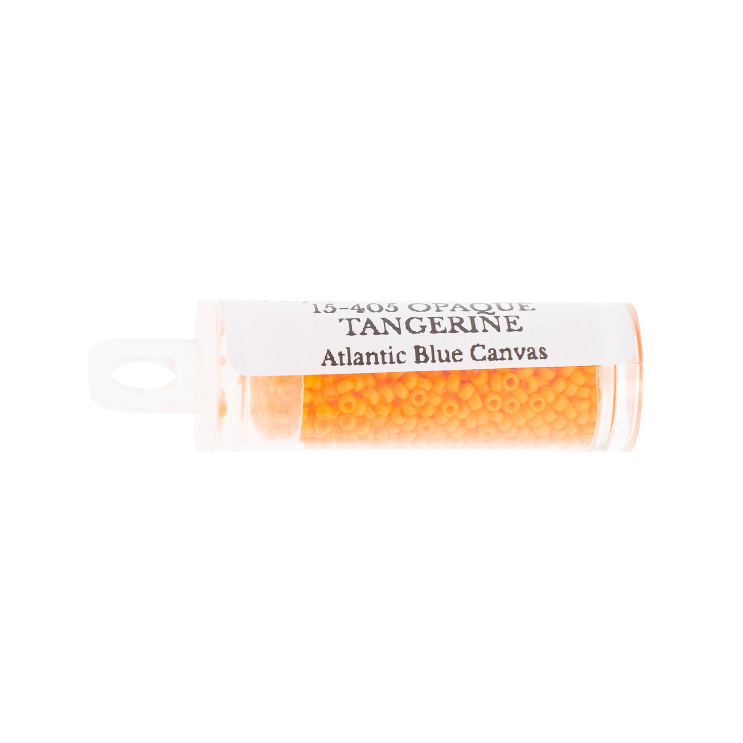 Opaque Tangerine Miyuki Seed Beads Size 15 #405