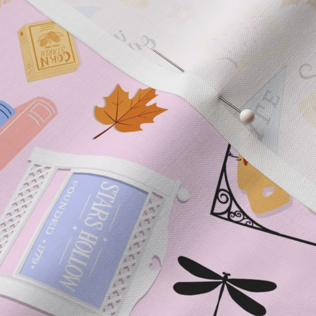 Gilmore Girls Print Fabric - Pink