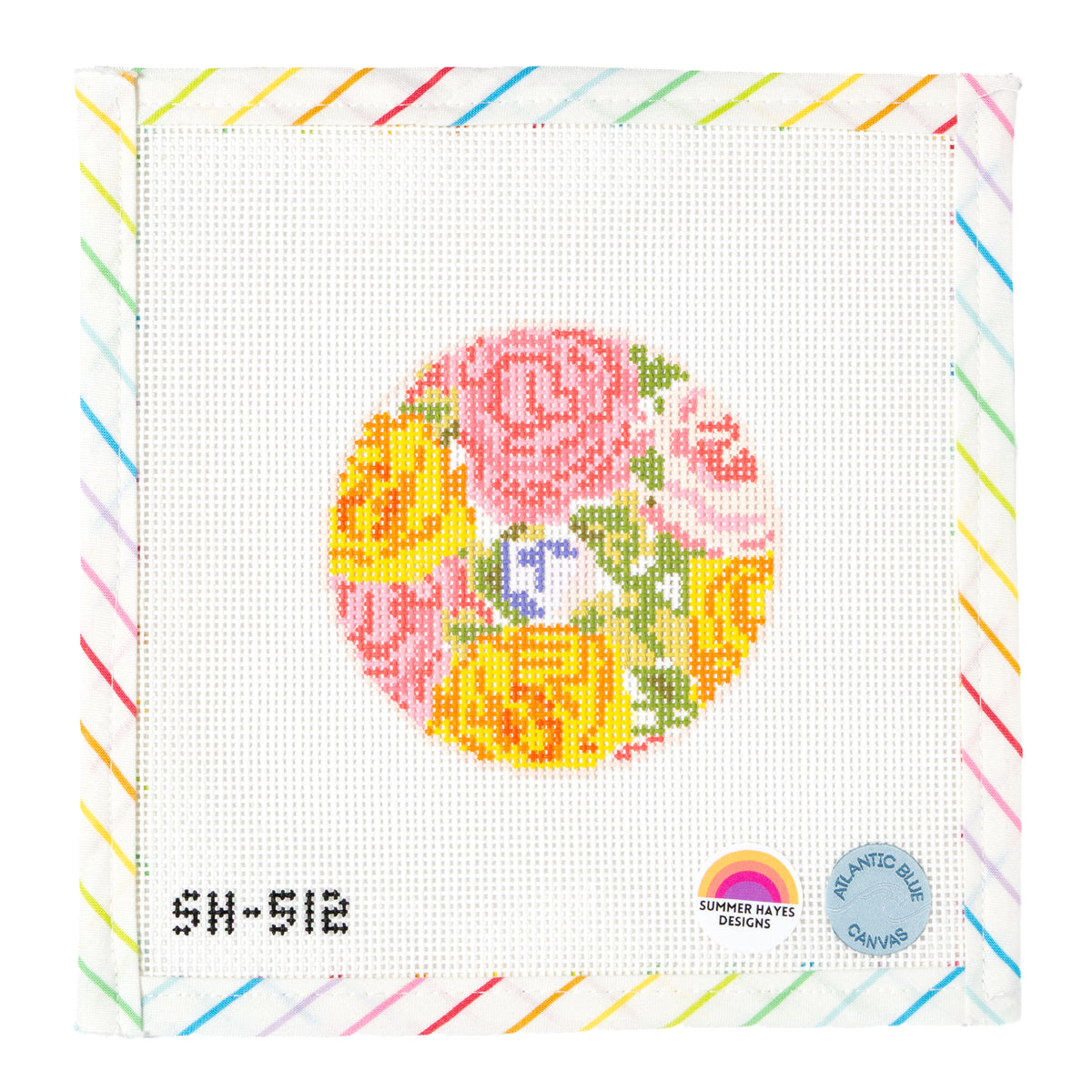 Grandma's Roses - Round