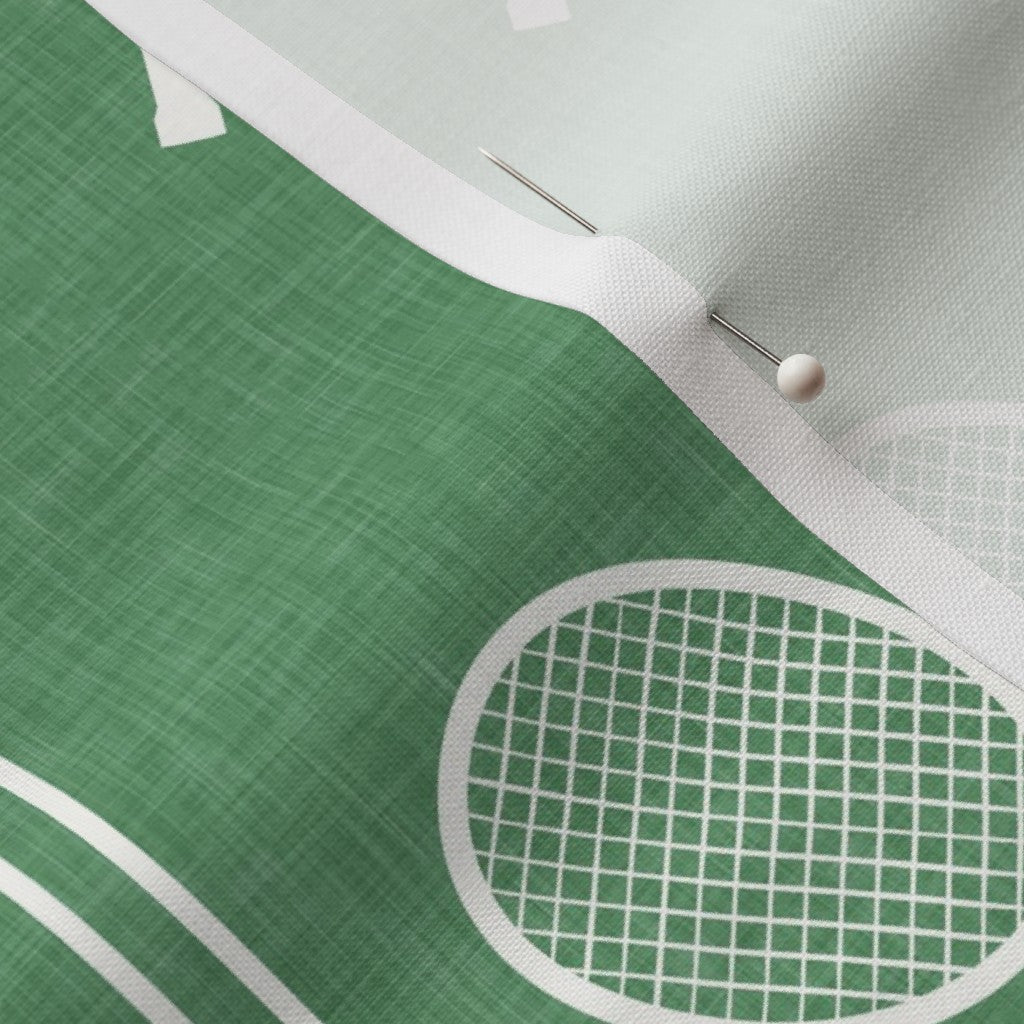 Tennis Racquets Fabric - Soft Green