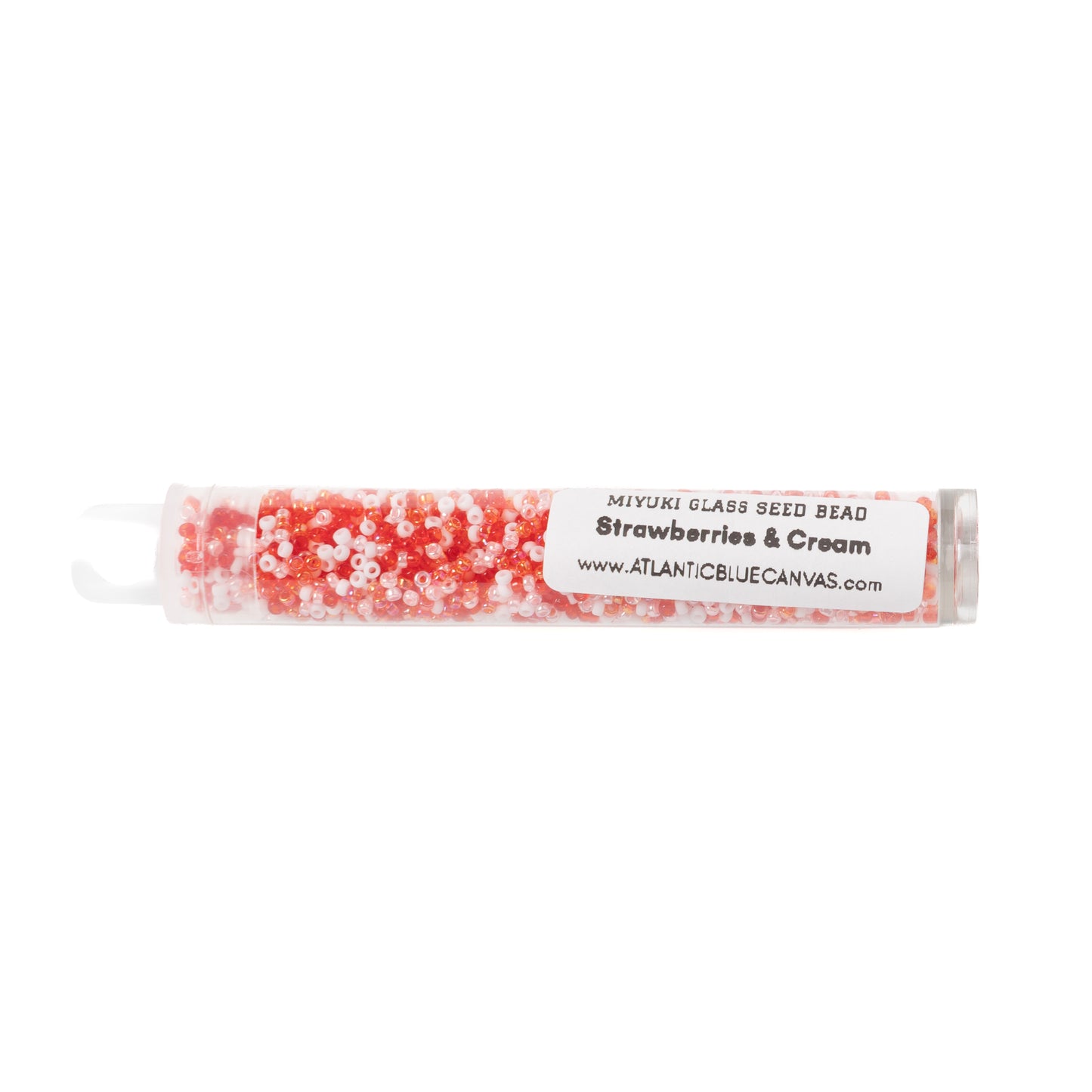 Strawberries & Cream - Miyuki Seed Beads