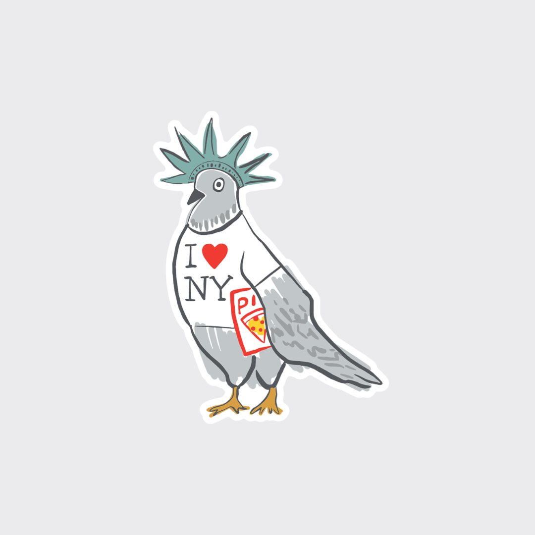 NYC Pigeon Sticker