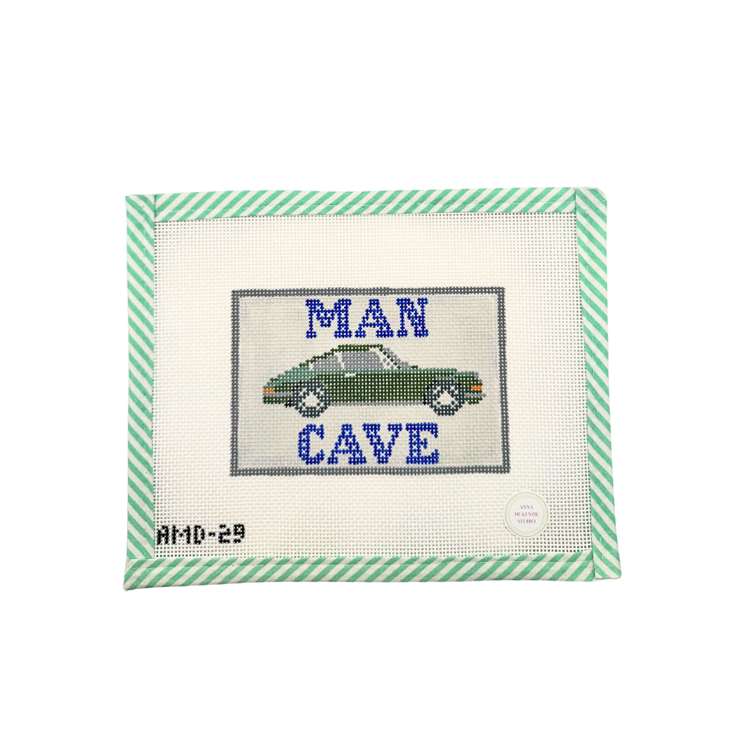 Man Cave - Green Porsche
