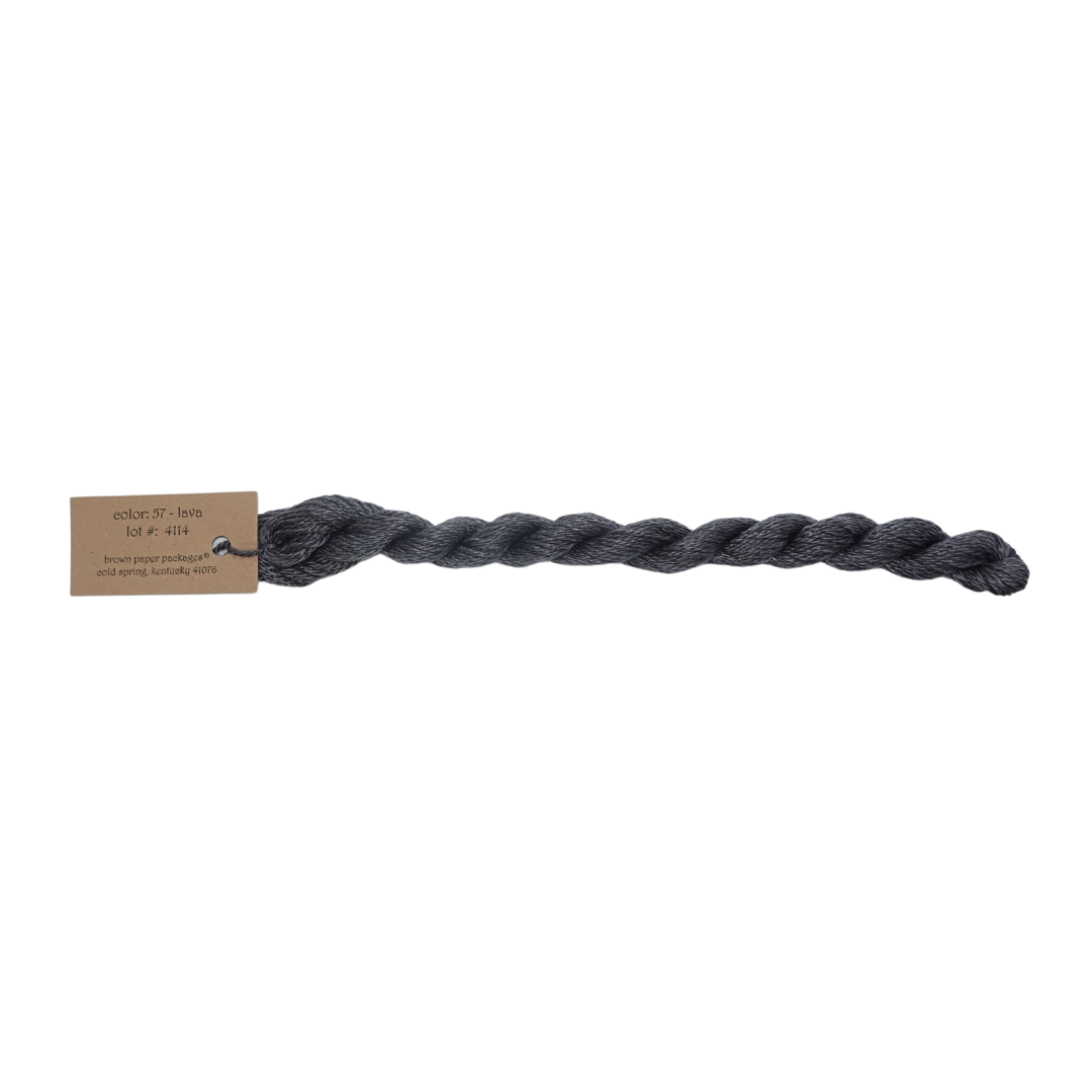 Silk & Ivory Skein - Lava - 057