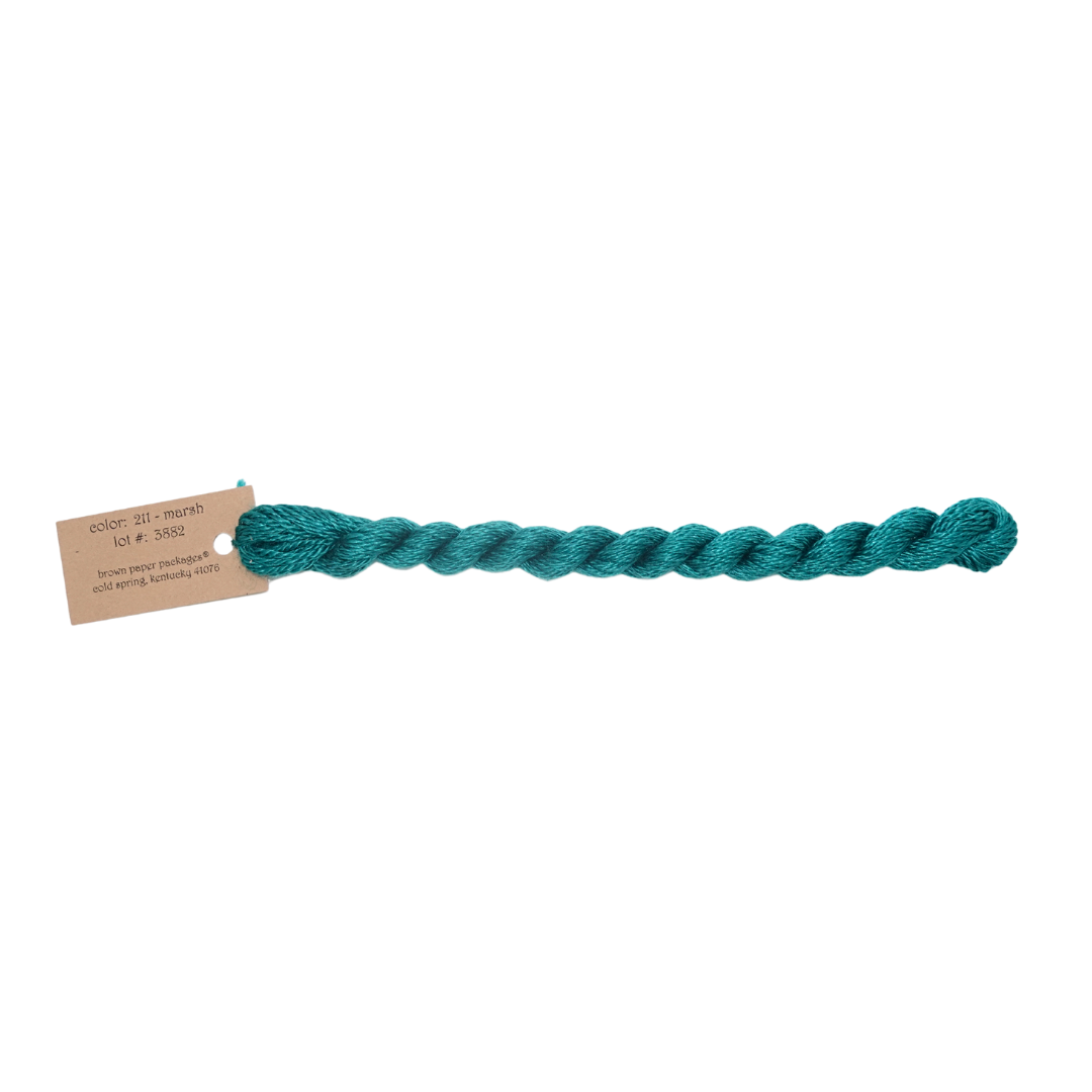 Silk & Ivory Skein - Marsh - 211