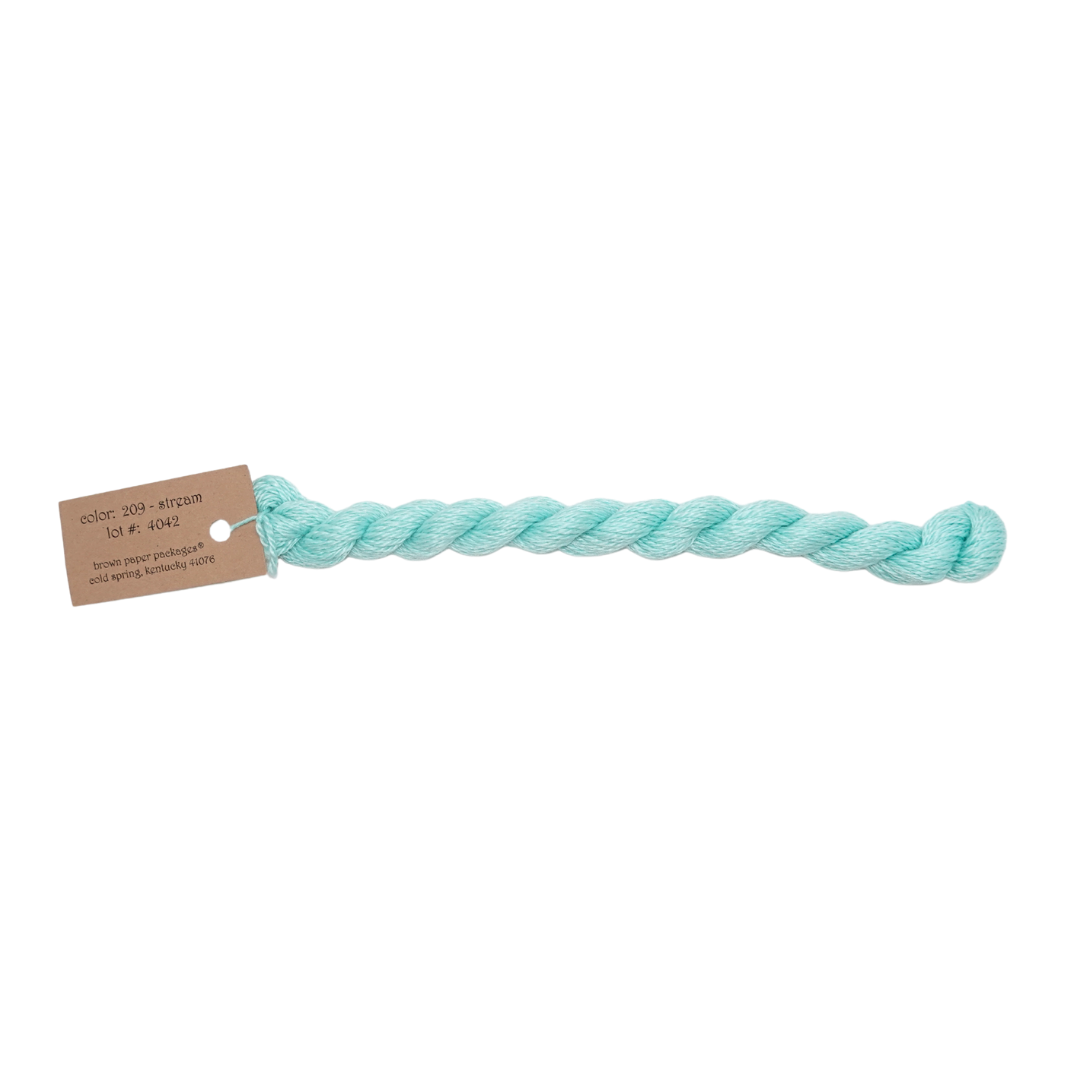 Silk & Ivory Skein - Stream - 209