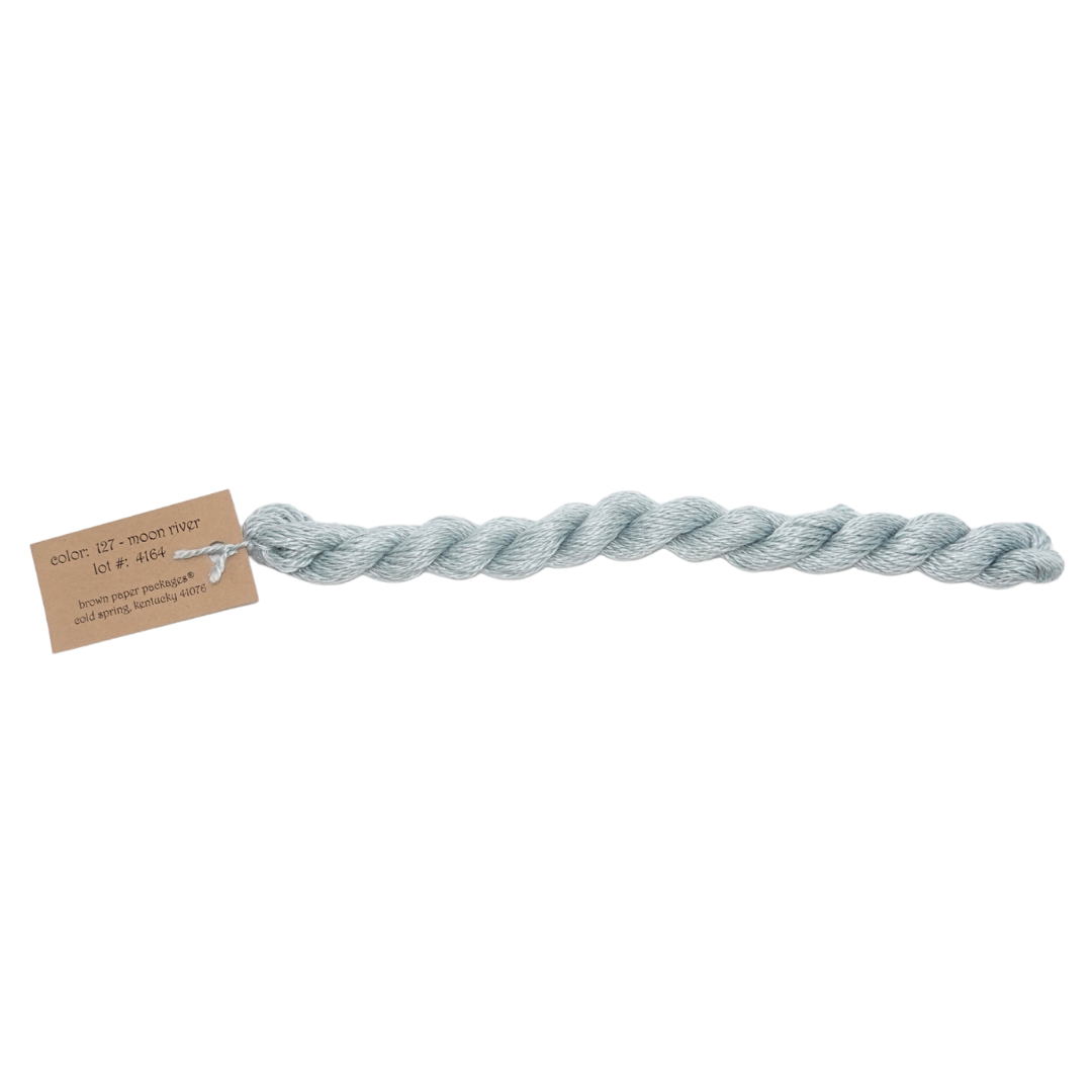 Silk & Ivory Skein - Moon River - 127