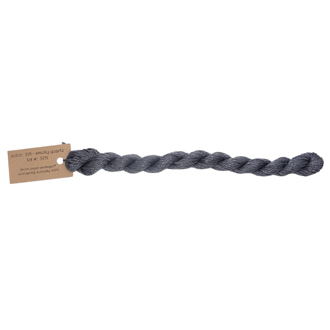 Silk & Ivory Skein - Smoky Quartz - 218