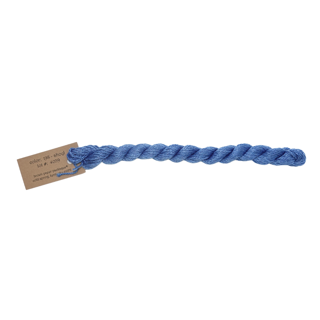 Silk & Ivory Skein - Ahoy! - 198