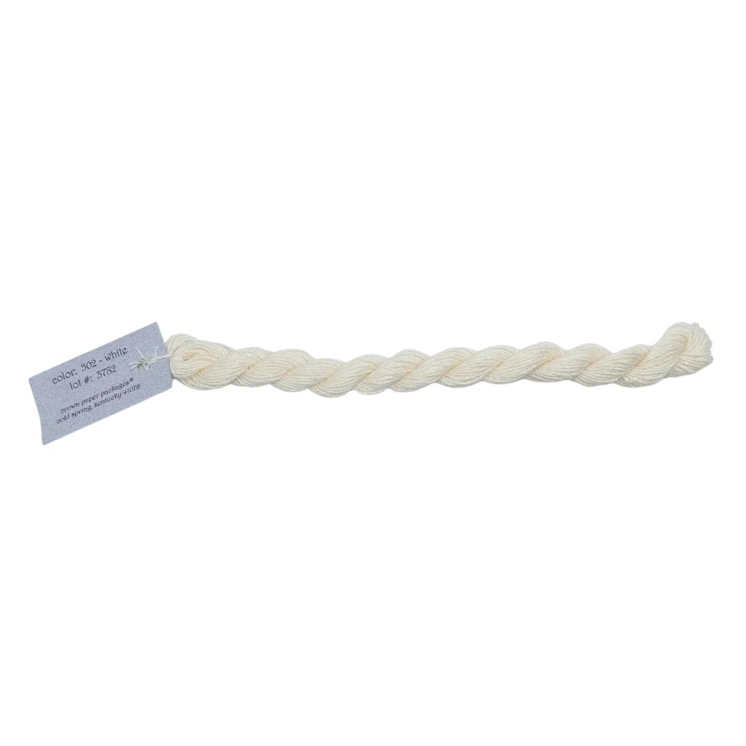 Silk & Ivory Skein - Stardust White - 502