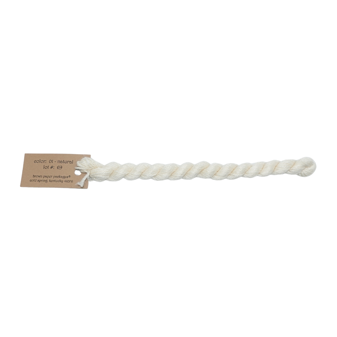 Silk & Ivory Skein - Natural - 01