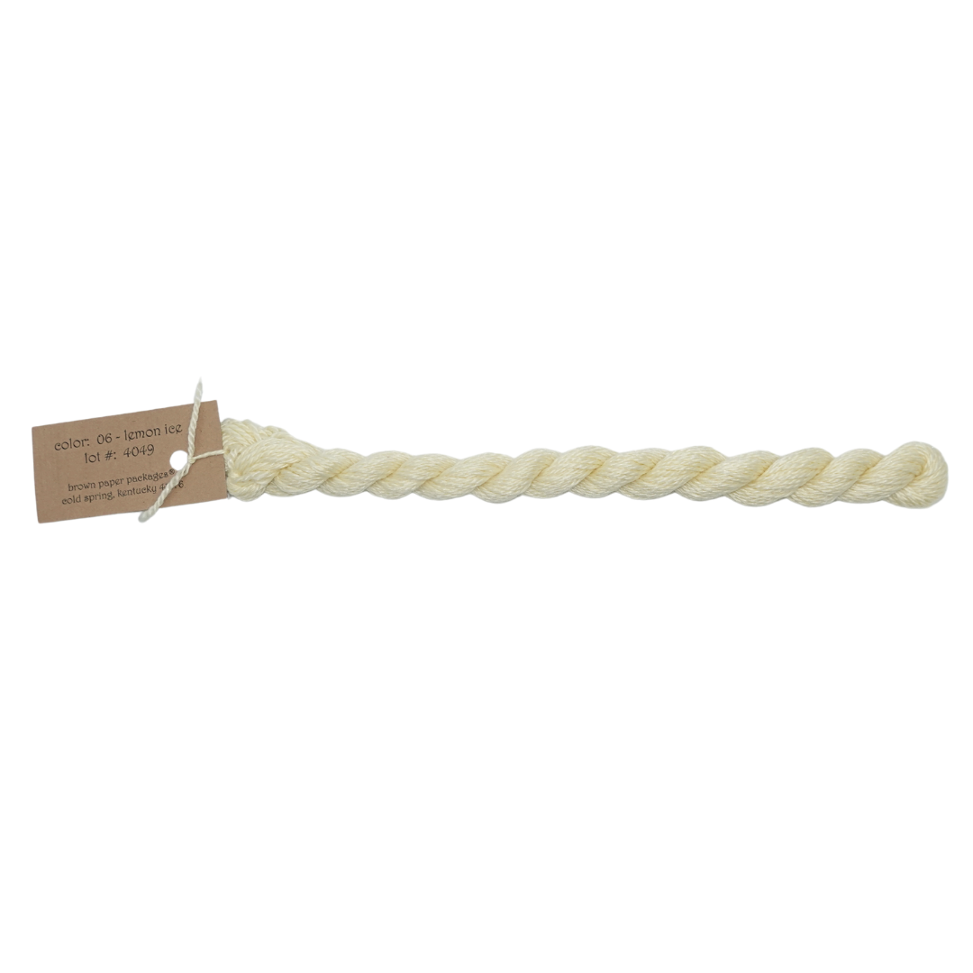 Silk & Ivory Skein - Lemon Ice - 06