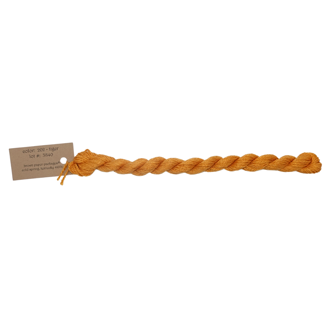 Silk & Ivory Skein - Tiger - 202