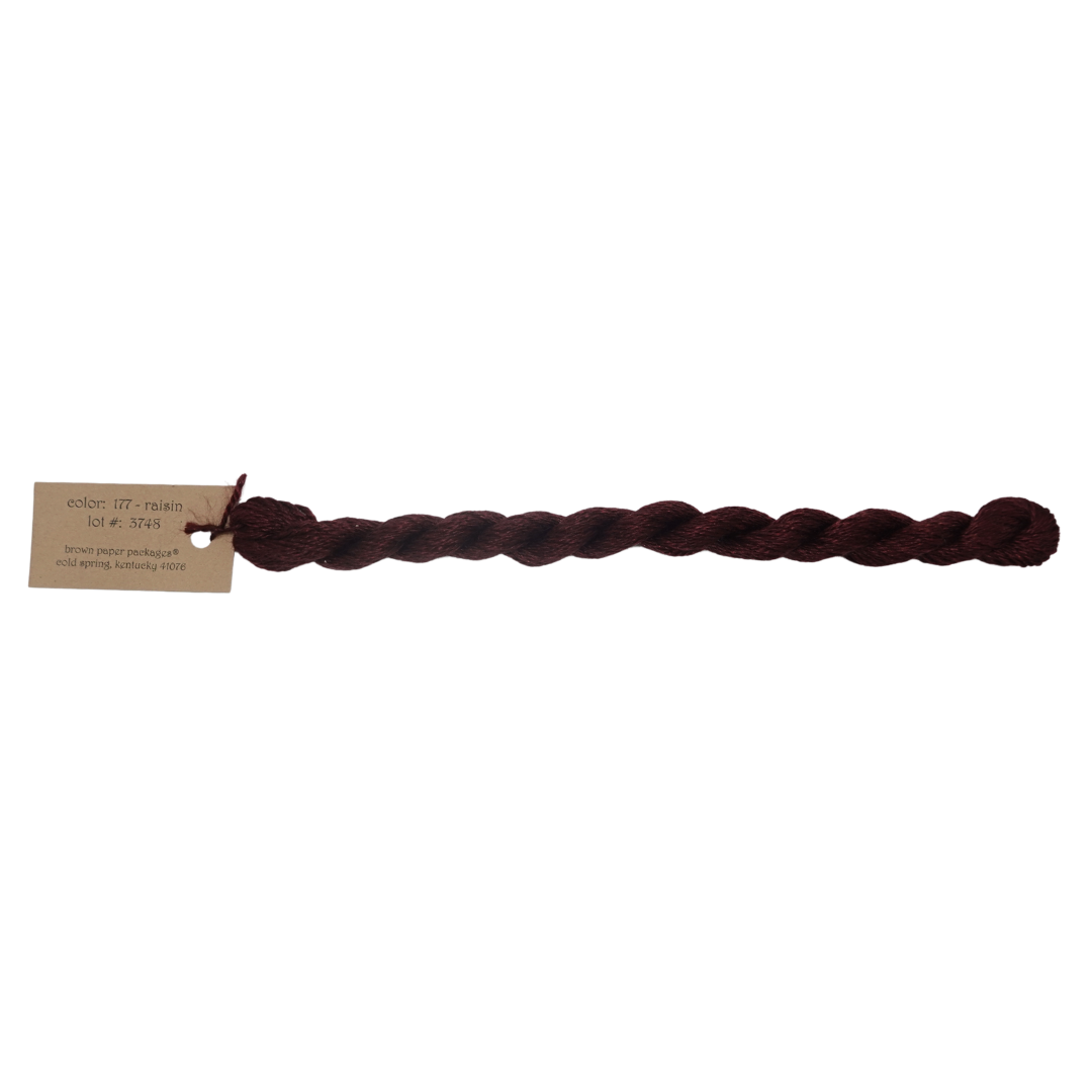 Silk & Ivory Skein - Raisin - 177