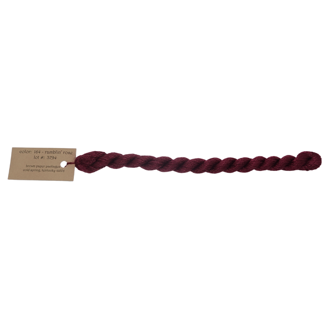 Silk & Ivory Skein - Ramblin Rose - 164