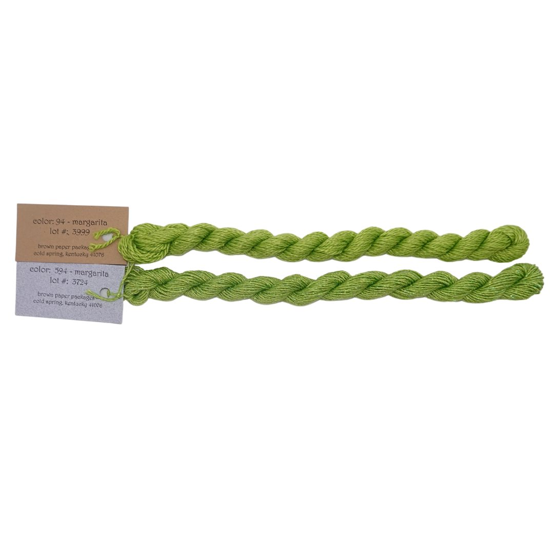 Silk & Ivory Skein - Margarita Stardust - 594