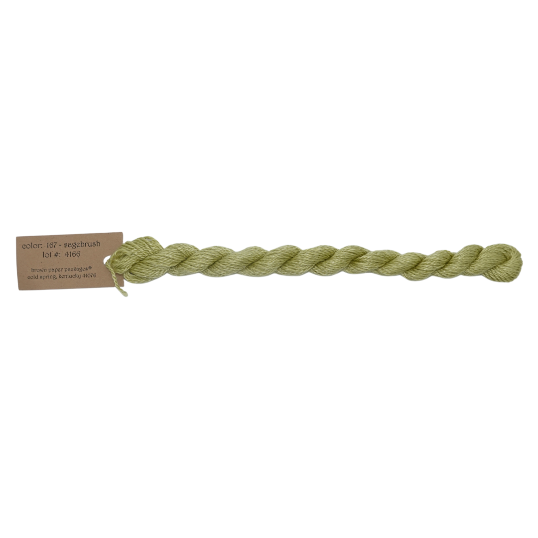 Silk & Ivory Skein - Sagebrush - 167