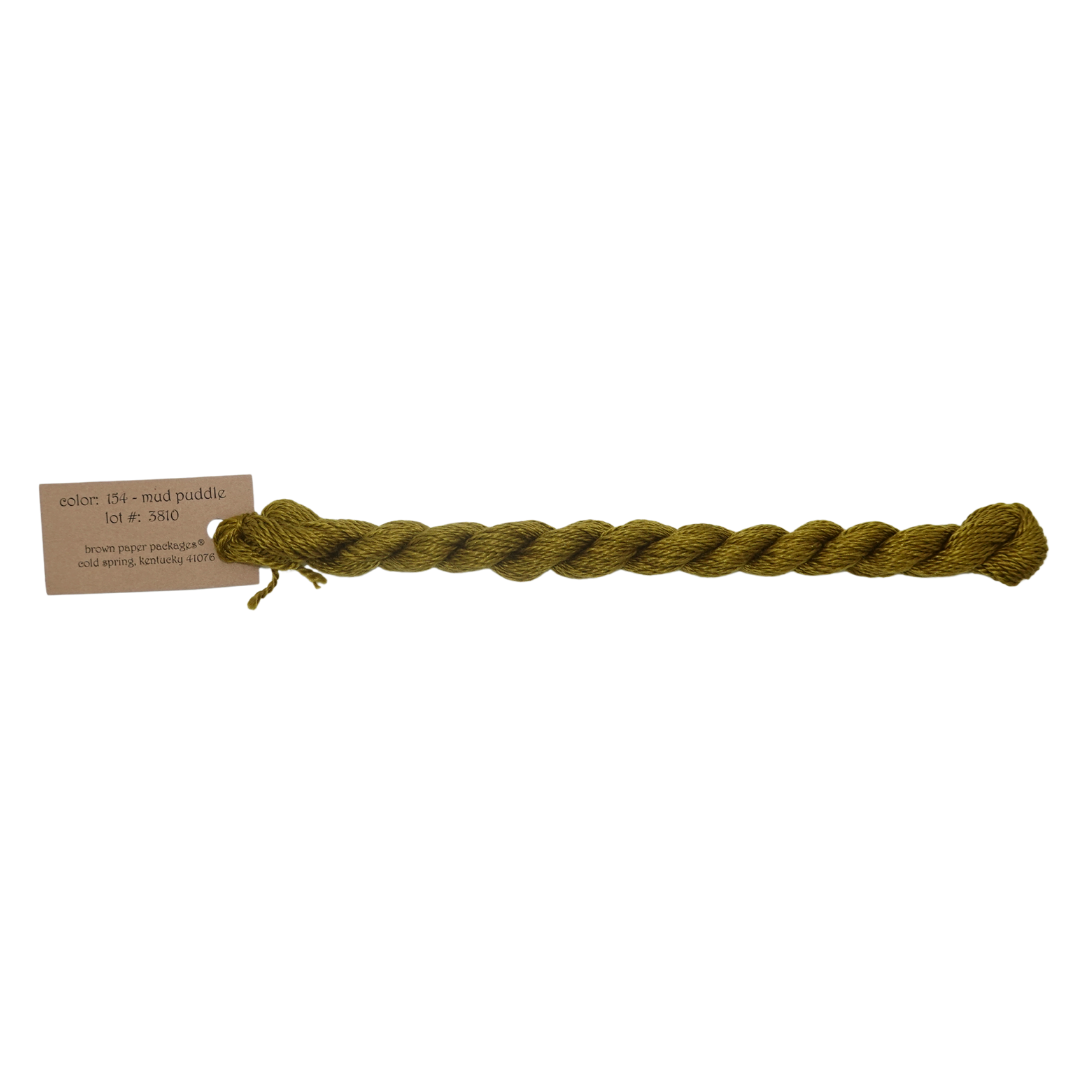 Silk & Ivory Skein - Mud Puddle - 154