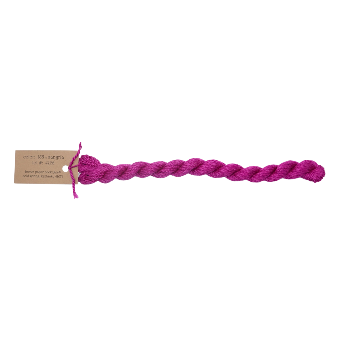 Silk & Ivory Skein - Sangria - 188
