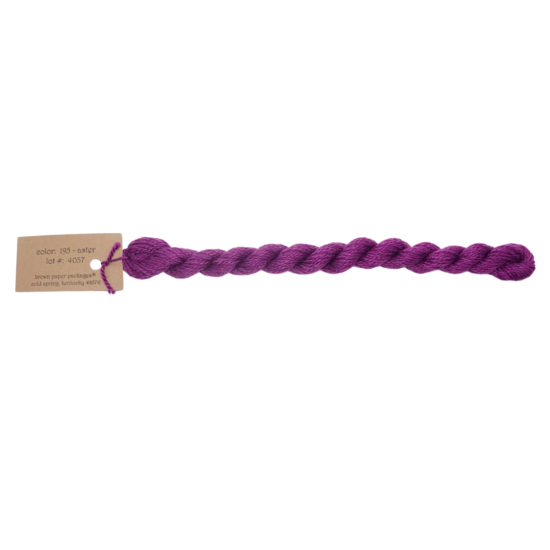 Silk & Ivory Skein - Aster - 195