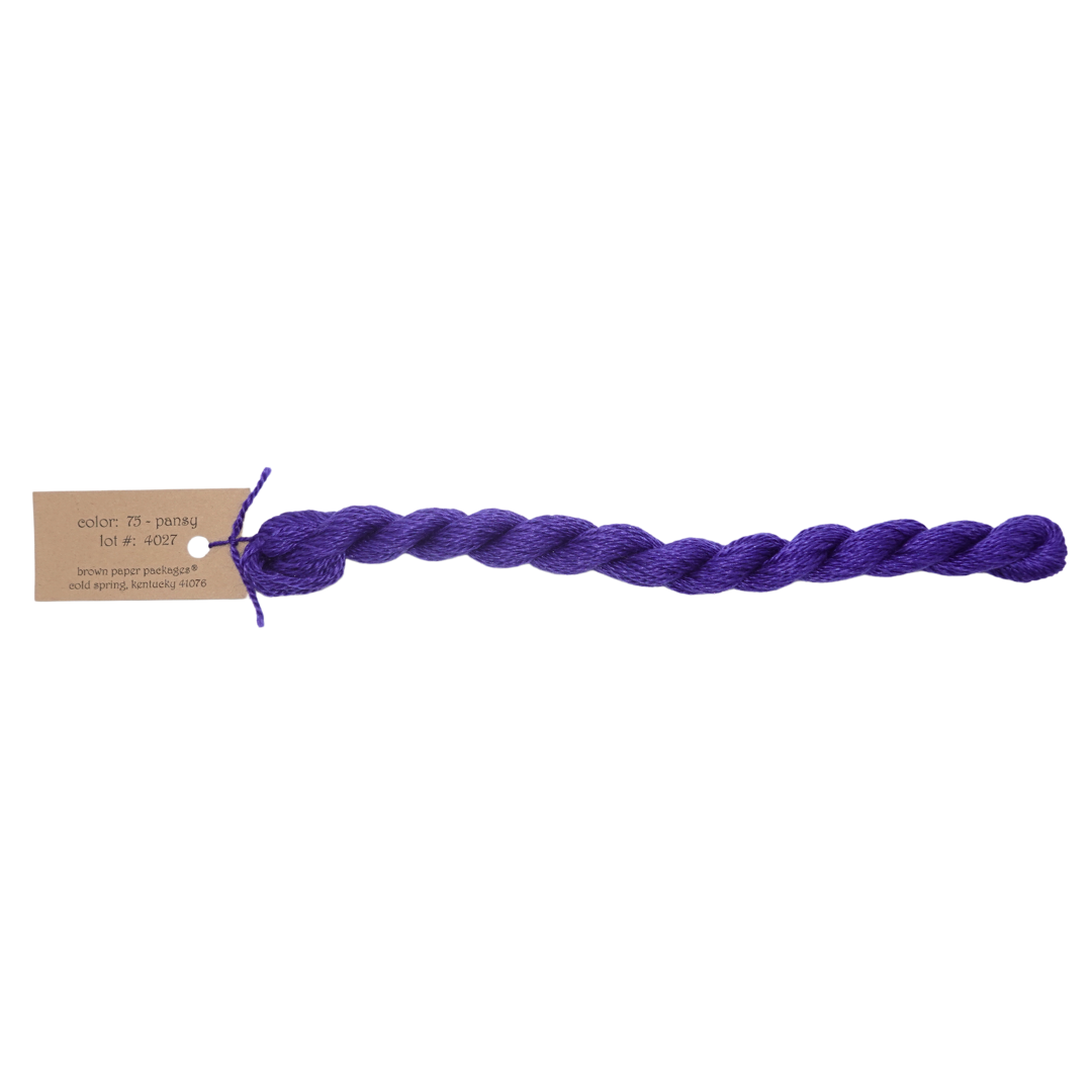 Silk & Ivory Skein - Pansy - 075