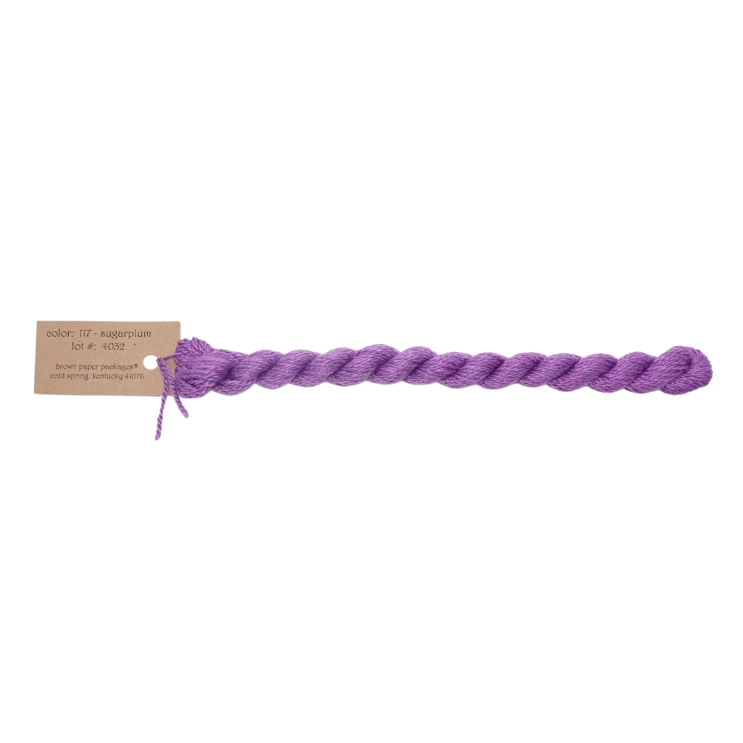 Silk & Ivory Skein - Sugarplum - 117
